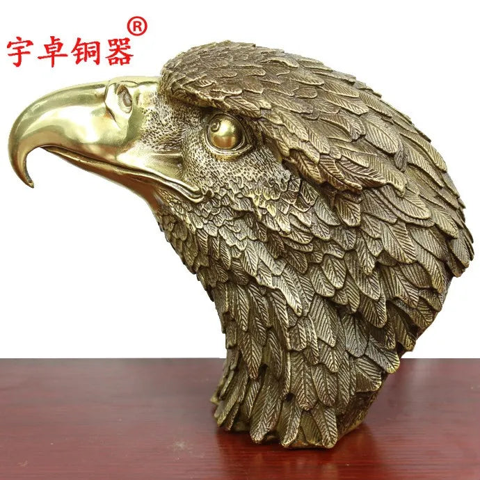 TOP COOL office home efficacious Propitious Prosperous Talisman American Eagle statue # TOP decorative art