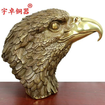 TOP COOL office home efficacious Propitious Prosperous Talisman American Eagle statue # TOP decorative art