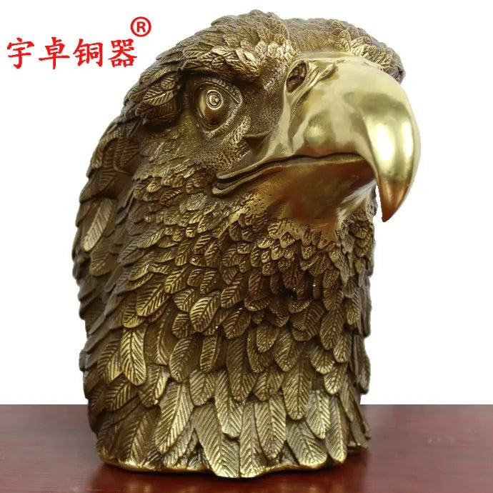 TOP COOL office home efficacious Propitious Prosperous Talisman American Eagle statue # TOP decorative art