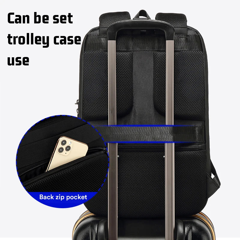 TSA Lock Backpack For Men Large Capacity Multi-functional Computer Bag High-quality Business Commuting Backpack W/USB Port