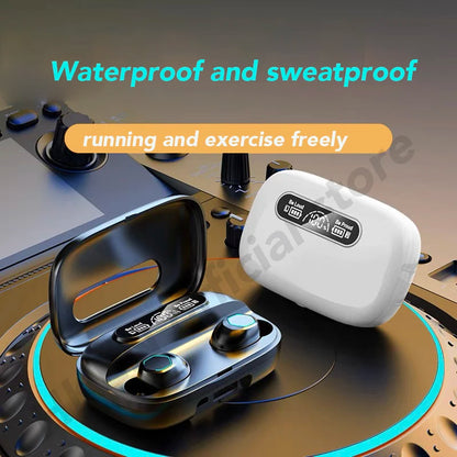 TWS Earbuds Bluetooth Earphones Hifi Sound Wireless Headphones Running Sports Headsets with mic for All Smart Phone