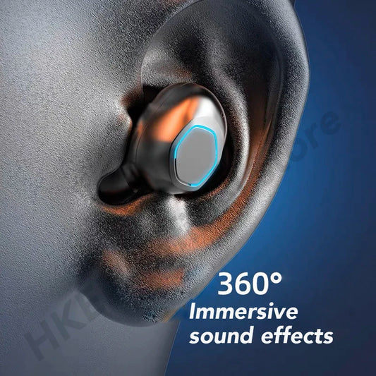 TWS Earbuds Bluetooth Earphones Hifi Sound Wireless Headphones Running Sports Headsets with mic for All Smart Phone