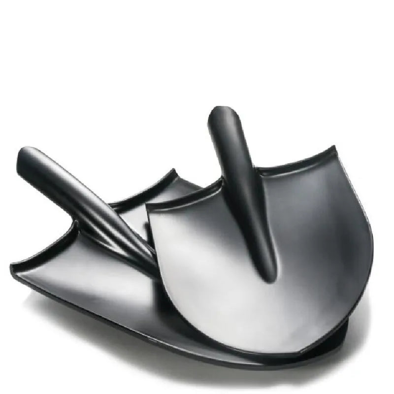 Tableware Plate Design European Style Frosted Food Grade Plastic Shovels Tableware Plate Dish Platter Bowl Cutter Dinnerware