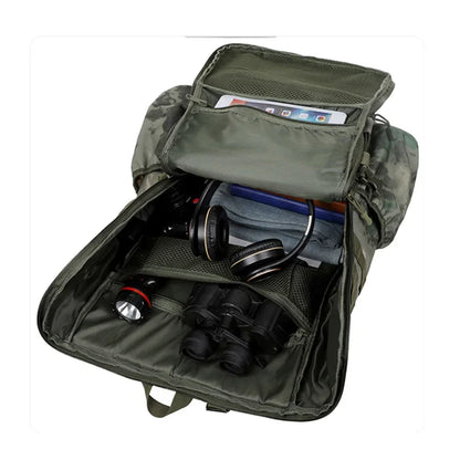 Tactical Backpack Multifunctional Bag Trekking Outdoor Camo Waterproof Fishing Camping Mountaineering Backpacks