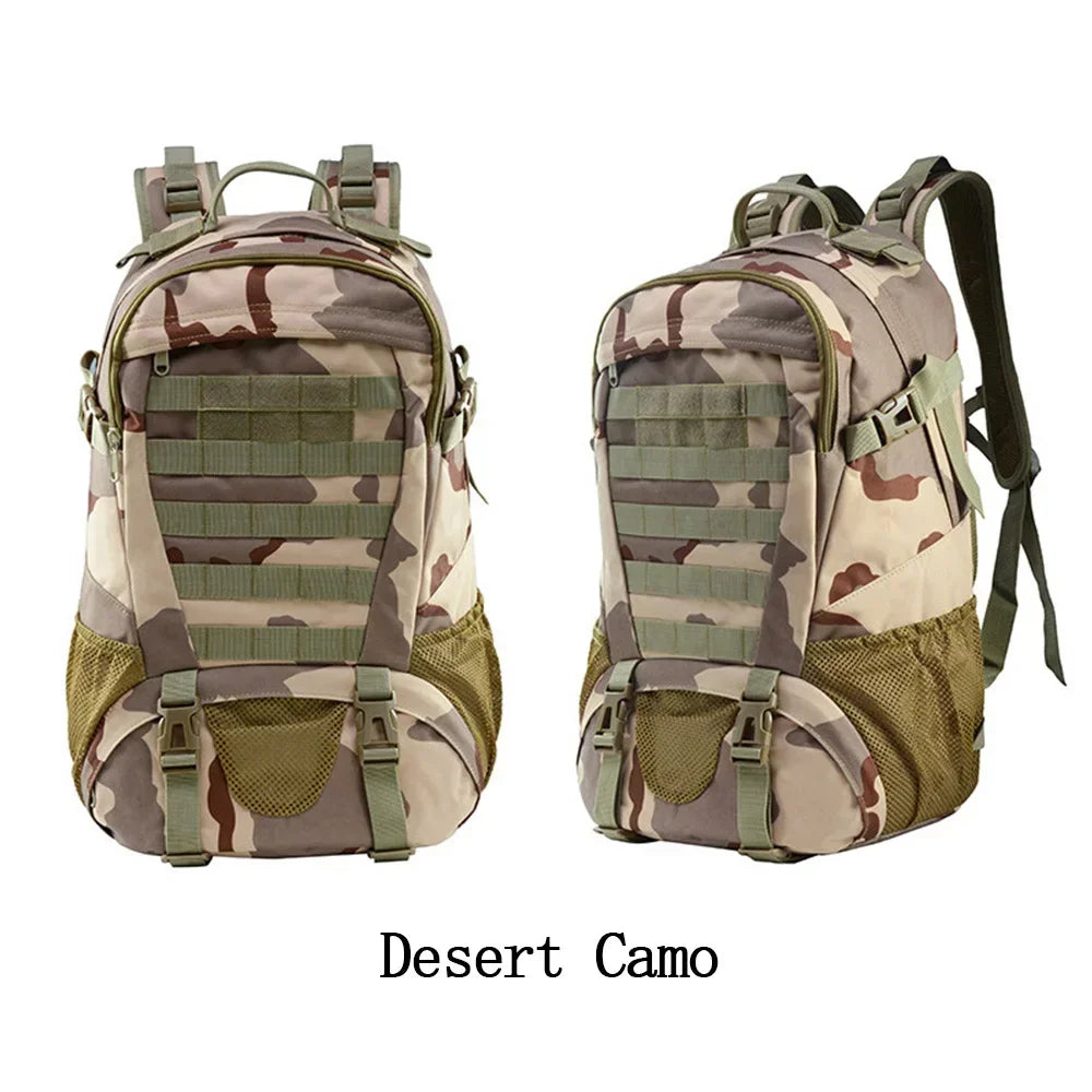 Tactical Backpack Oxford Cloth Waterproof Large Capacity Outdoor Sports Hiking Bag Cycling Hiking Travelling