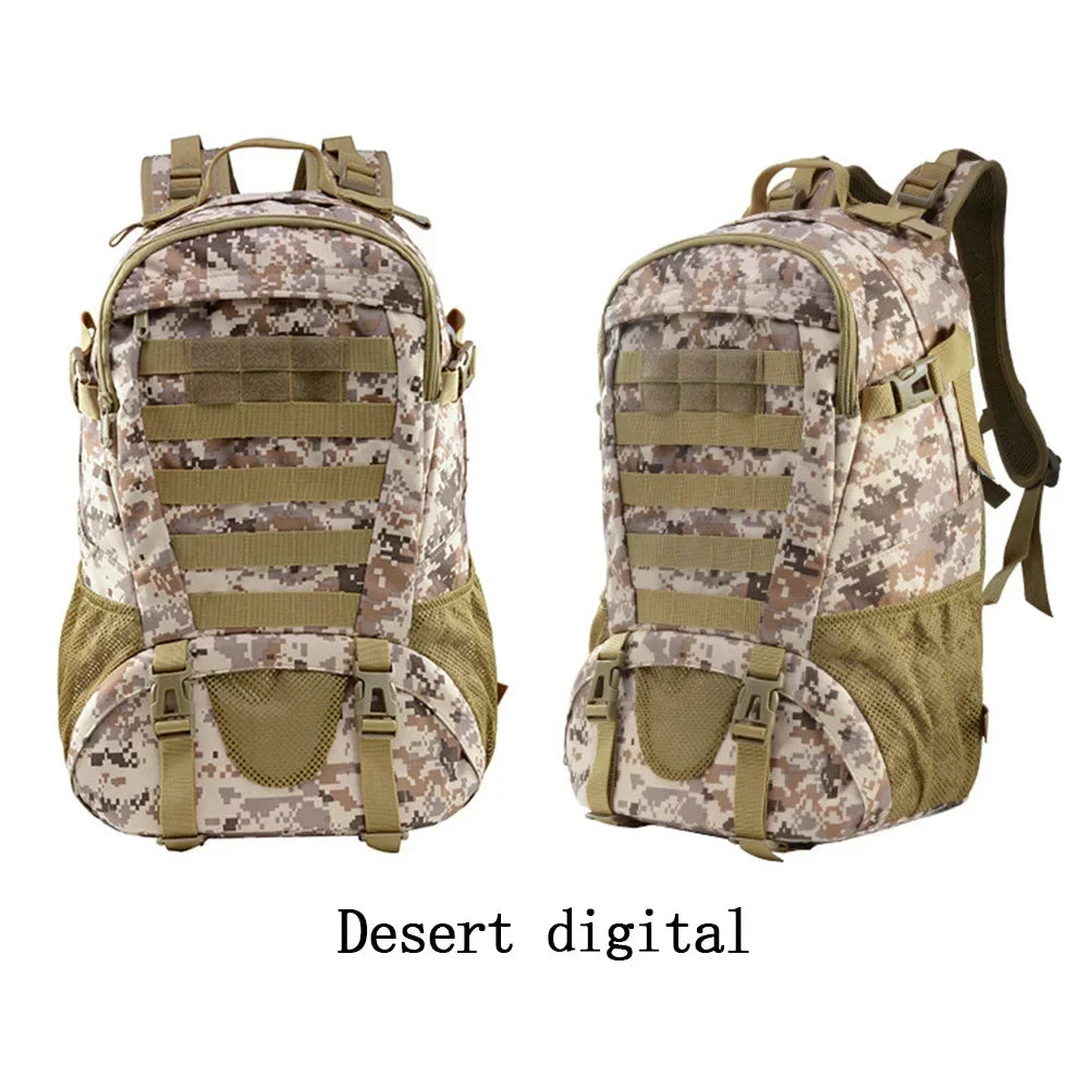 Tactical Backpack Oxford Cloth Waterproof Large Capacity Outdoor Sports Hiking Bag Cycling Hiking Travelling