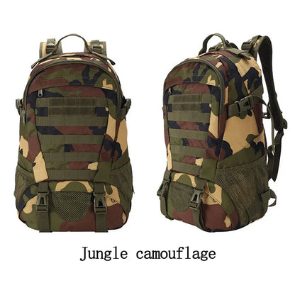 Tactical Backpack Oxford Cloth Waterproof Large Capacity Outdoor Sports Hiking Bag Cycling Hiking Travelling