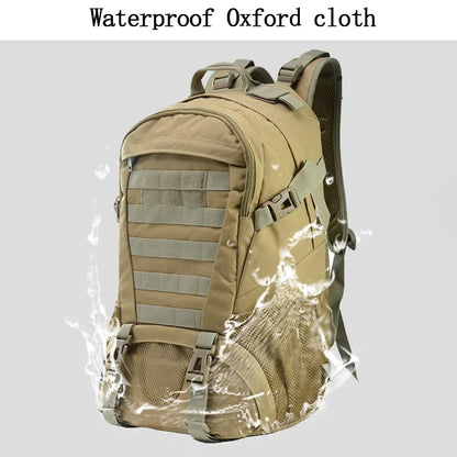 Tactical Backpack Oxford Cloth Waterproof Large Capacity Outdoor Sports Hiking Bag Cycling Hiking Travelling