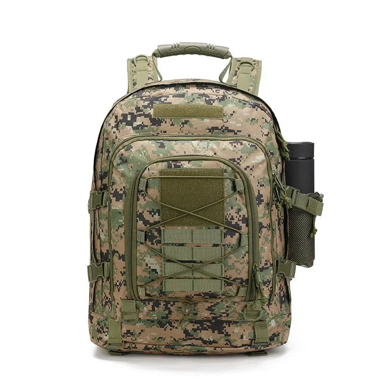 Tactical Backpack Waterproof Multifunction Large-capacity Travel Bag Outdoor Mountaineering Hiking Fishing Trekking Bag