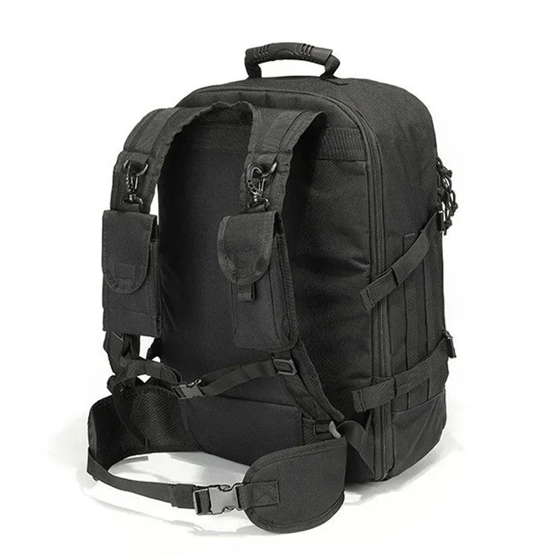 Tactical Backpack Waterproof Multifunction Large-capacity Travel Bag Outdoor Mountaineering Hiking Fishing Trekking Bag
