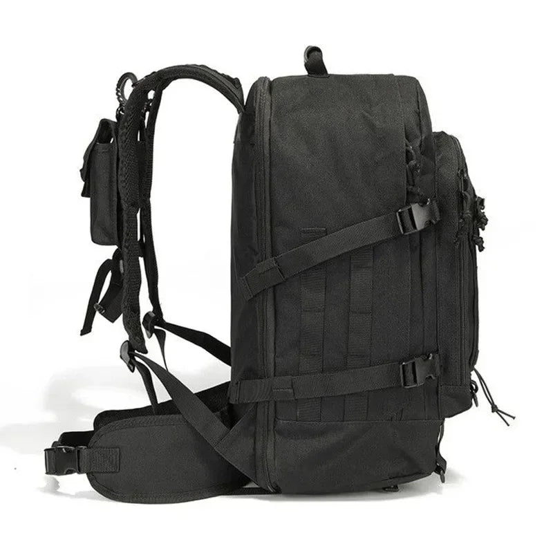 Tactical Backpack Waterproof Multifunction Large-capacity Travel Bag Outdoor Mountaineering Hiking Fishing Trekking Bag