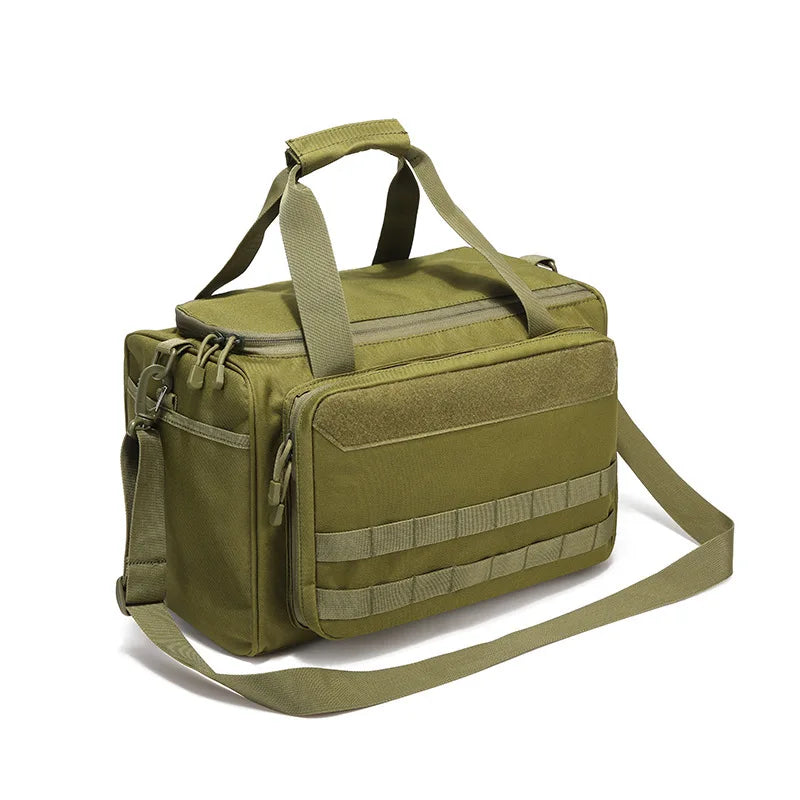 Tactical Gun Bag Outdoor Sling Bag Splashproof Handbag Sports Hunting Fishing Multifunction Large Capacity Storage Bag