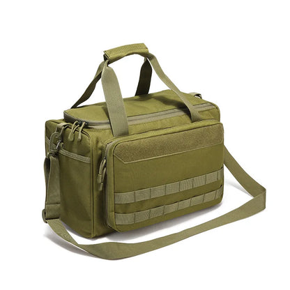 Tactical Gun Bag Outdoor Sling Bag Splashproof Handbag Sports Hunting Fishing Multifunction Large Capacity Storage Bag