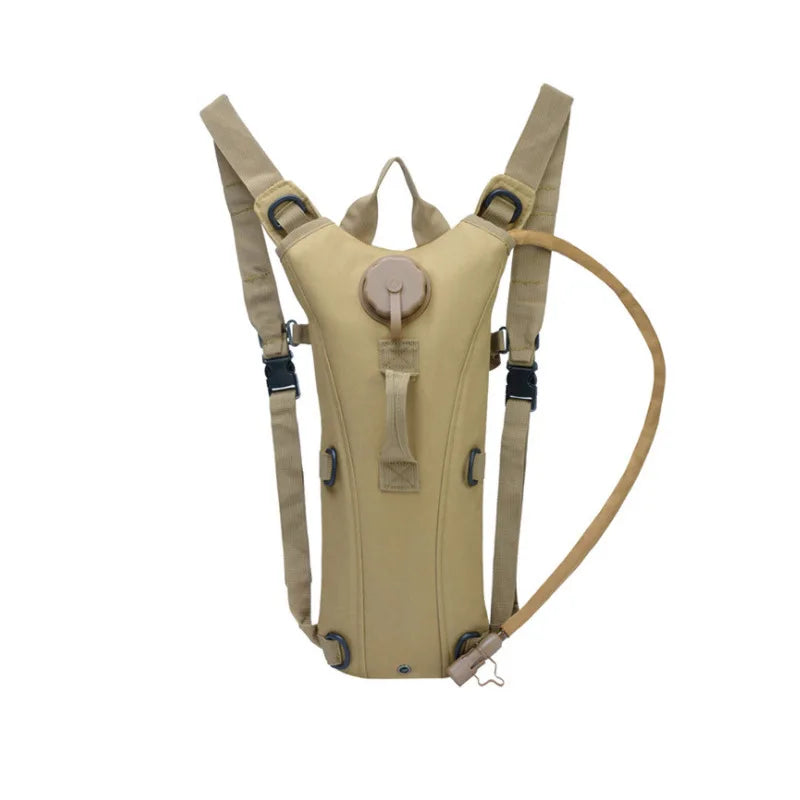 Tactical Hydration Pack Backpack Military Water-proof Nylon Water Bag with 3 Liter Bladder for Hiking Cycling Climbing