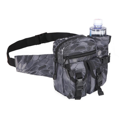 Tactical Men Waist Pack 800D Nylon Hiking Water Bottle Phone Pouch Outdoor Sports Army Military Hunting Climbing Camp Belt Bag