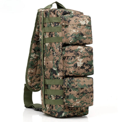 Tactical Outdoor Bag Multifunction Backpack Chest Bag Camo Waterproof Sports Training Camping Fishing Bag