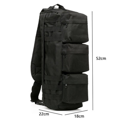 Tactical Outdoor Bag Multifunction Backpack Chest Bag Camo Waterproof Sports Training Camping Fishing Bag
