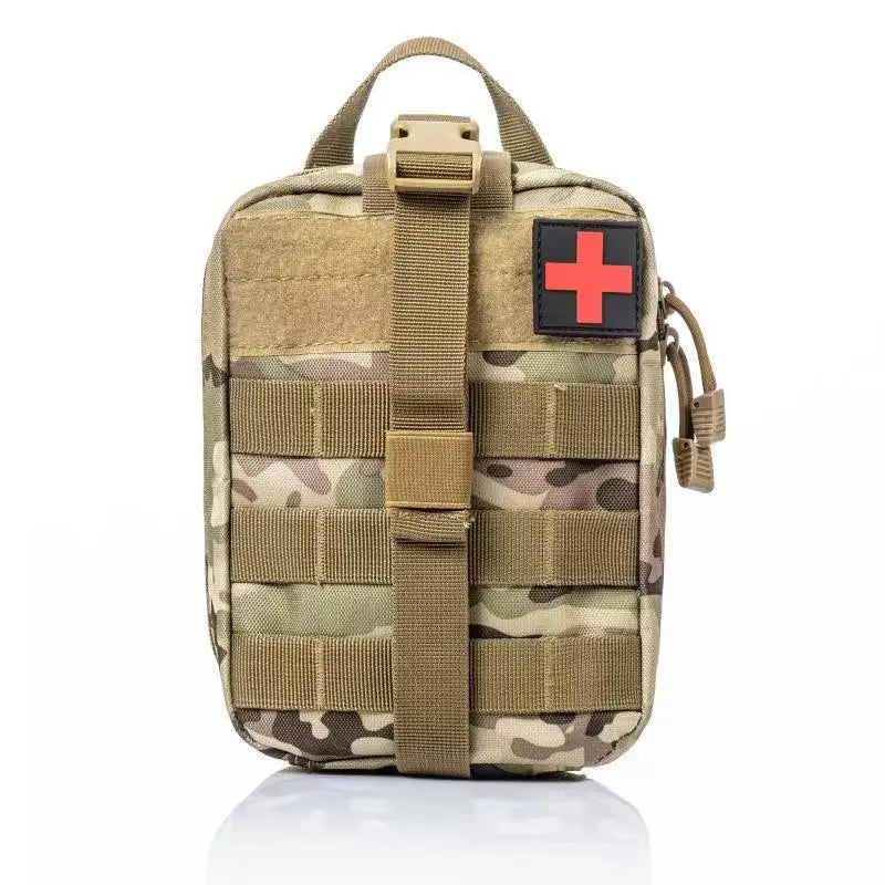 Tactical Waist Bag Survival First Aid Military EDC Pack Outdoor SOS Pouch Army Emergency Medical Kit Belt Backpack