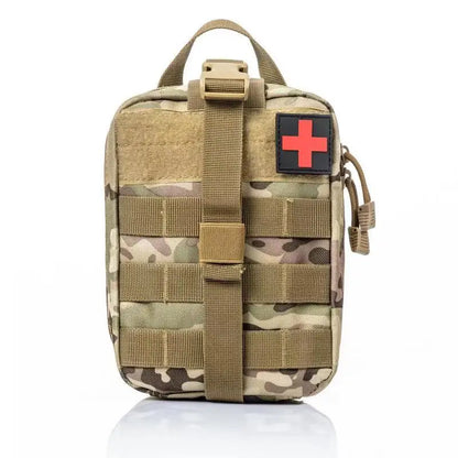 Tactical Waist Bag Survival First Aid Military EDC Pack Outdoor SOS Pouch Army Emergency Medical Kit Belt Backpack