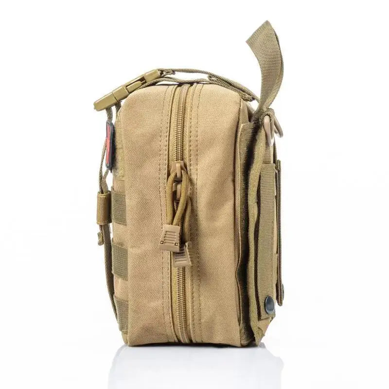 Tactical Waist Bag Survival First Aid Military EDC Pack Outdoor SOS Pouch Army Emergency Medical Kit Belt Backpack
