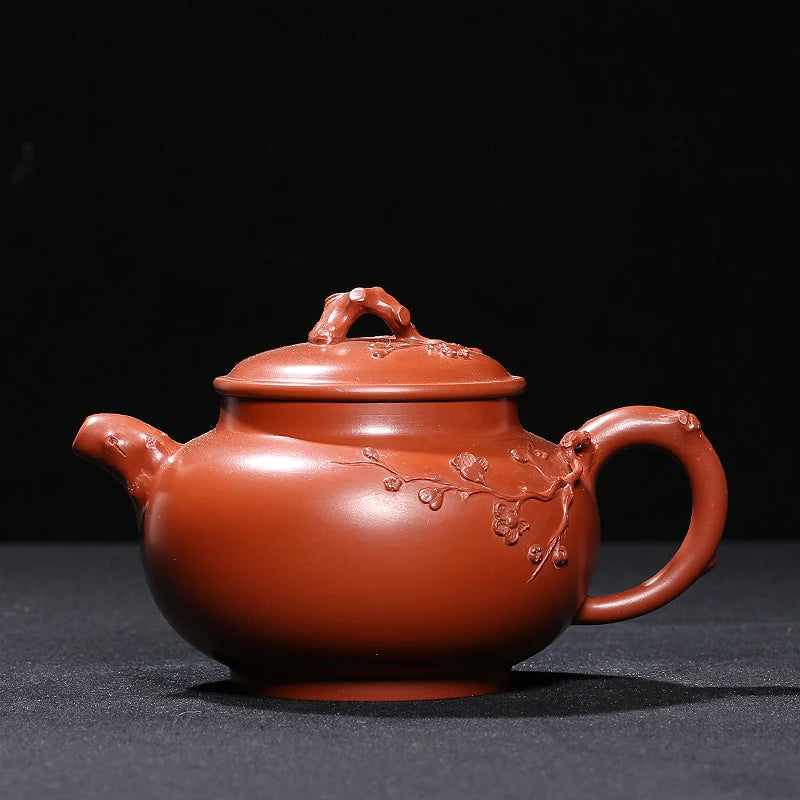 Taiwan return old purple clay pot No.1 Factory old pot Dahongpao vermilion clay Wu Tongfen handmade Hanmei pot