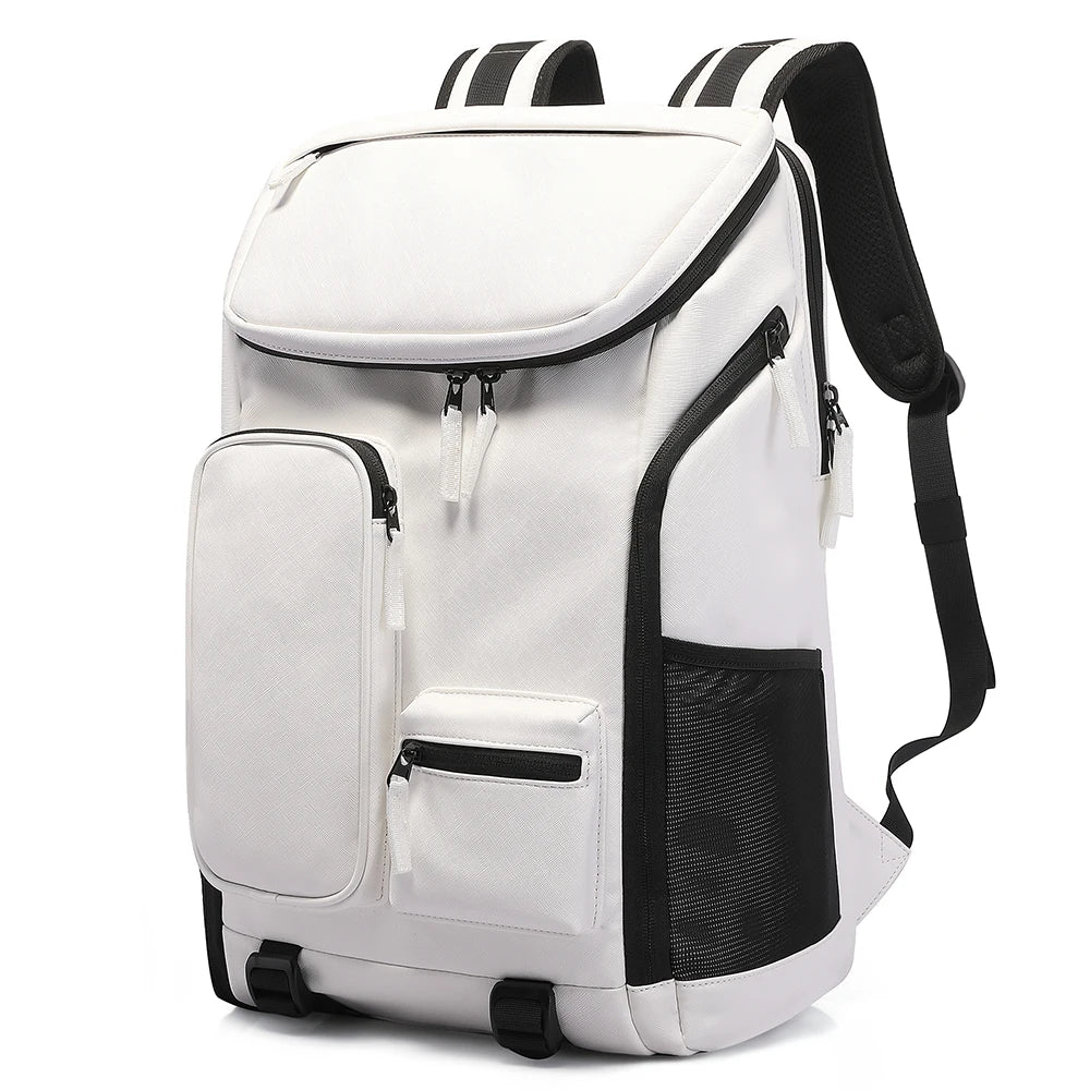 Tangcool New Men's Backpack Cross Border Trend Business Backpack Men's Multi Functional Large Capacity Computer Bag Shoes Slots