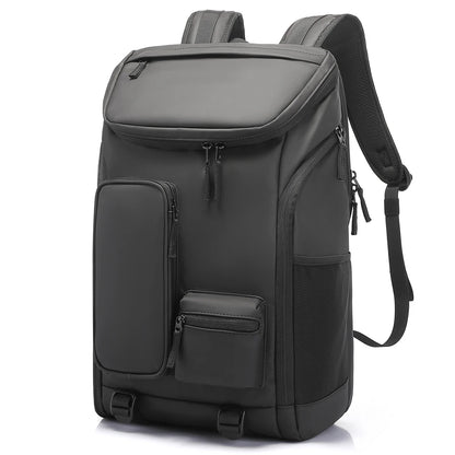 Tangcool New Men's Backpack Cross Border Trend Business Backpack Men's Multi Functional Large Capacity Computer Bag Shoes Slots
