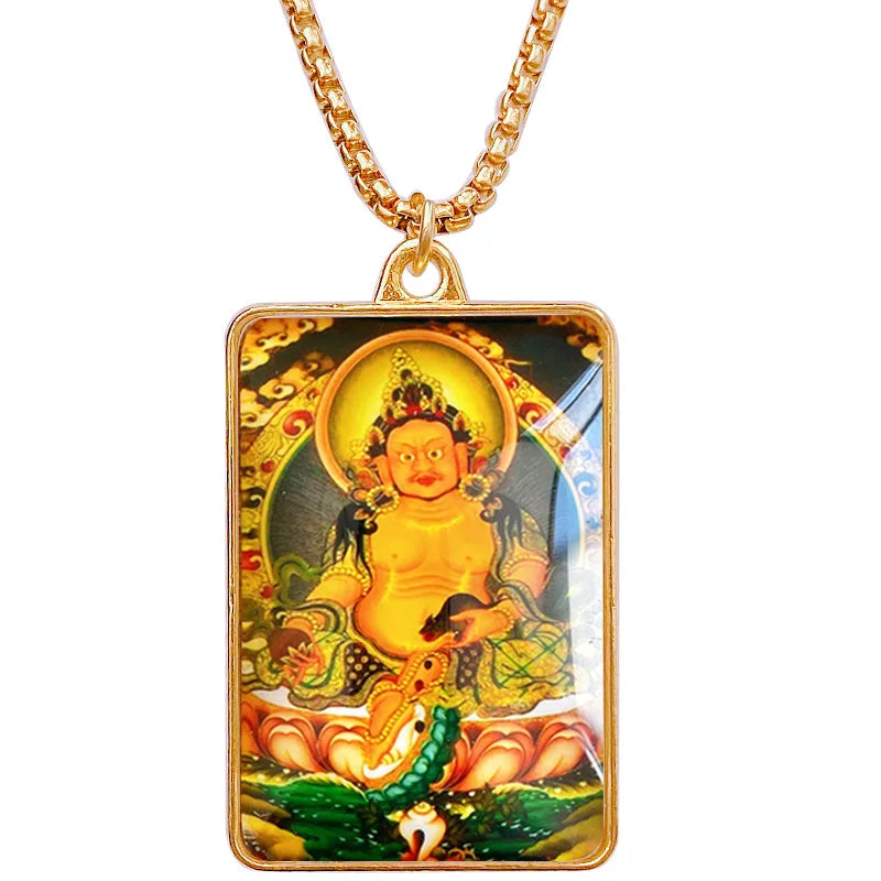 Tara Guanyin Guru Rinpoche Buddha God of wealth Amulet Pendant Thailand Tibet efficacious safety good luck exorcise evil spirit