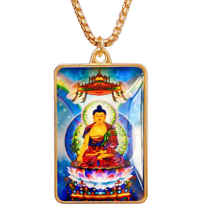 Tara Guanyin Guru Rinpoche Buddha God of wealth Amulet Pendant Thailand Tibet efficacious safety good luck exorcise evil spirit