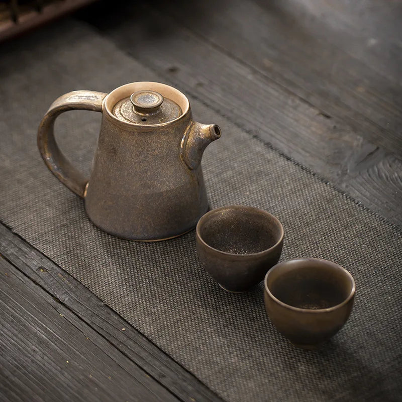 Tea Art Tea Set Household Ceramic Complete Set Cup Sets Teaware Kitchen Dining Bar Home Garden