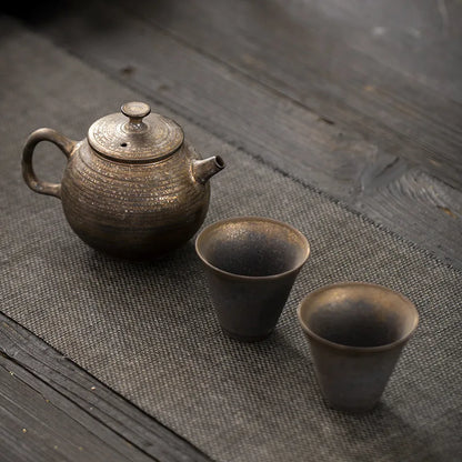 Tea Art Tea Set Household Ceramic Complete Set Cup Sets Teaware Kitchen Dining Bar Home Garden
