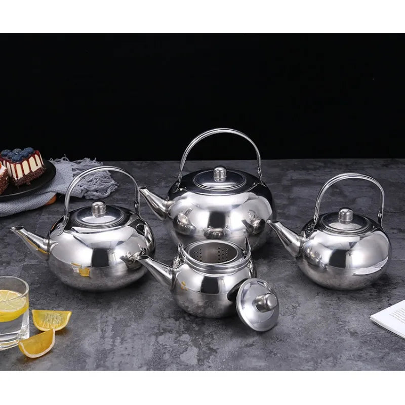 Tea Kettle  Stainless Steel Teapot Teakettle and Tea Pot