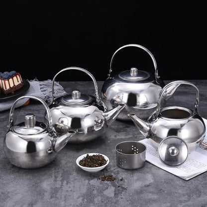 Tea Kettle  Stainless Steel Teapot Teakettle and Tea Pot