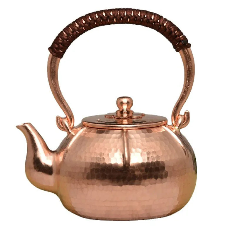 Tea Kettle Teapot Set Vintage Water Kettles Teapot Japanese Handmade Infuser Teapot Copper Coffee Pots Portable Kongfu Tea Set