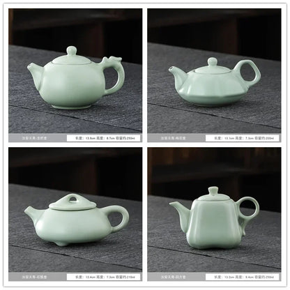 Tea Maker Traditional Chinese Xishi Teapot Pottery Clay Pots Handmade Teaware Gongfu Tea Pot Set Tea Ceremony Tea Infuser