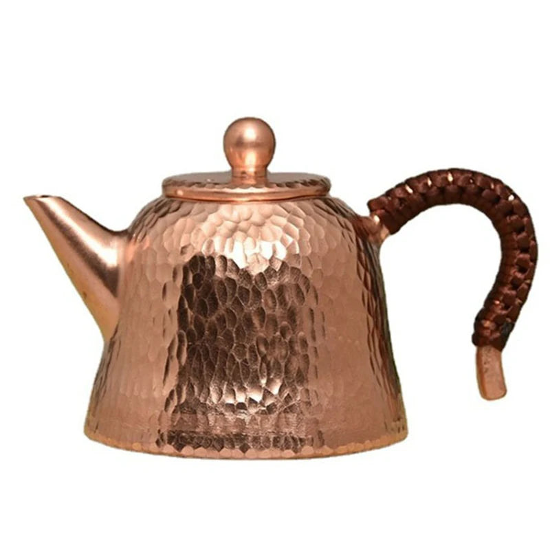Tea Pot Set Traditional Japanese Kettles Copper Coffee Pots Handmade Infuser Teapot Vintage Water Kettle Metal Kung Fu Tea Table