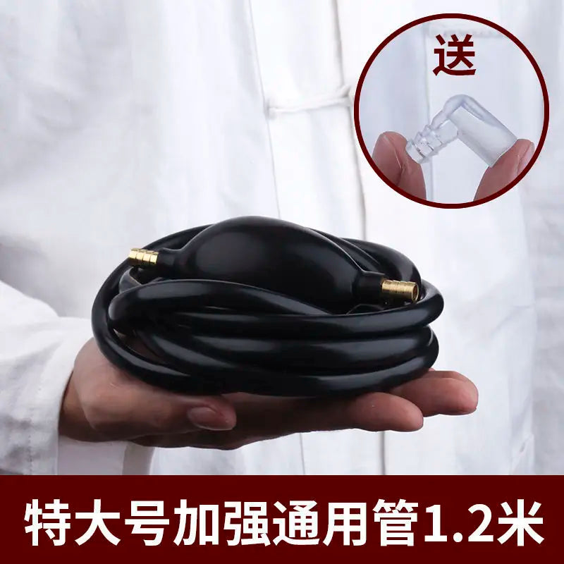 Tea Tray Drain Pipe With Water-absorbing Ball Silicone Copper Joints, Tea Table Down Water Pipe Hose Tea Ceremony Tea Set