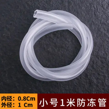 Tea Tray Drain Pipe With Water-absorbing Ball Silicone Copper Joints, Tea Table Down Water Pipe Hose Tea Ceremony Tea Set