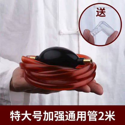 Tea Tray Drain Pipe With Water-absorbing Ball Silicone Copper Joints, Tea Table Down Water Pipe Hose Tea Ceremony Tea Set