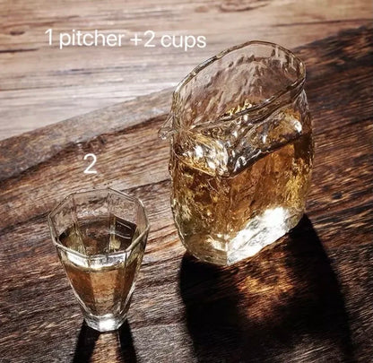 Tea ceremony чай Glass tea making bowl drainage bowl tea making utensil green tea Japanese style fair cup tea set tea ware set