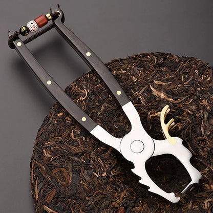 Tea tongs 304 stainless steel Pu'er tea knife manual special tea brick tea cake prying tea knife tea opener tea accessories