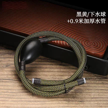 Tea tray drainage pipe with water suction ball Kung Fu tea set accessories tea table lower water pipe silicone hose tea ceremony