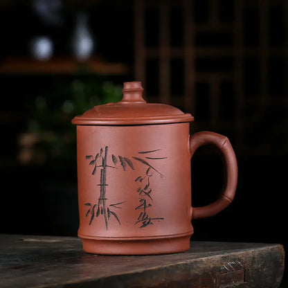 Teacup Purple Clay Tea cup Ceramic Cup Zisha Mug Chinese Teaware Free Shipping