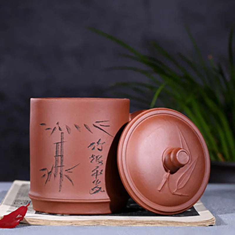 Teacup Purple Clay Tea cup Ceramic Cup Zisha Mug Chinese Teaware Free Shipping