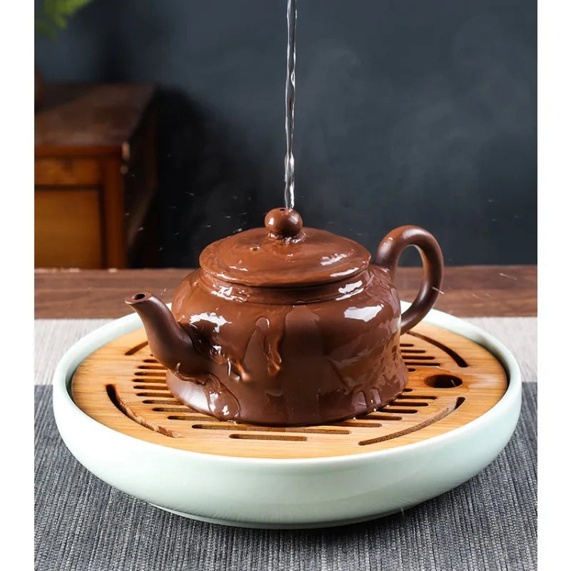 Teapot Ball Hole Filter Kettle Archaize Teaware Puer Tea Ceremony Supplies Drinkware Set