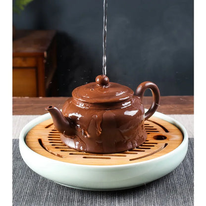 Teapot Ball Hole Filter Kettle Archaize Teaware Puer Tea Ceremony Supplies Drinkware Set
