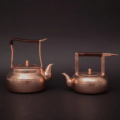 Teapot Large Copper Cookware Teapot Set Chinese Handmade Coffee Pot Metal Water Jug Tea Pot Vintage Kongfu Tea Set Gift 800ML