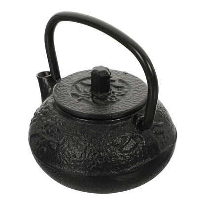 Teapot Tea Kettle Japanese Iron Set Cast Chinese Pot  Mini Coffee Stove Water Loose Stovetop Vintage Maker Boiling Fu