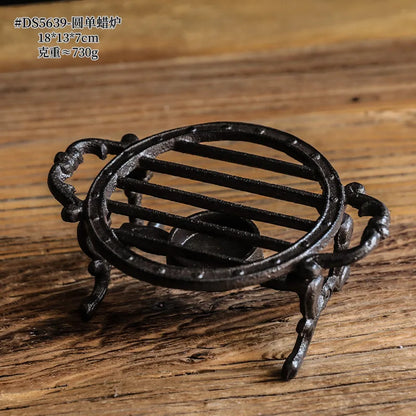Teapot Warmer Holder Decorative Candle Holder Stands Insulation Base Teapot Warmer for Camping Travel Heatcoffee Milk or Tea