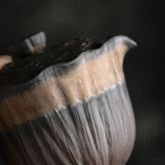 Teapot Yixing Old Rock Mud Gilded Iron Glaze Kung Fu Tea Sopera De Ceramica China Tea Tea Kettle Ceramic Tea Pot  Yixing Teapot